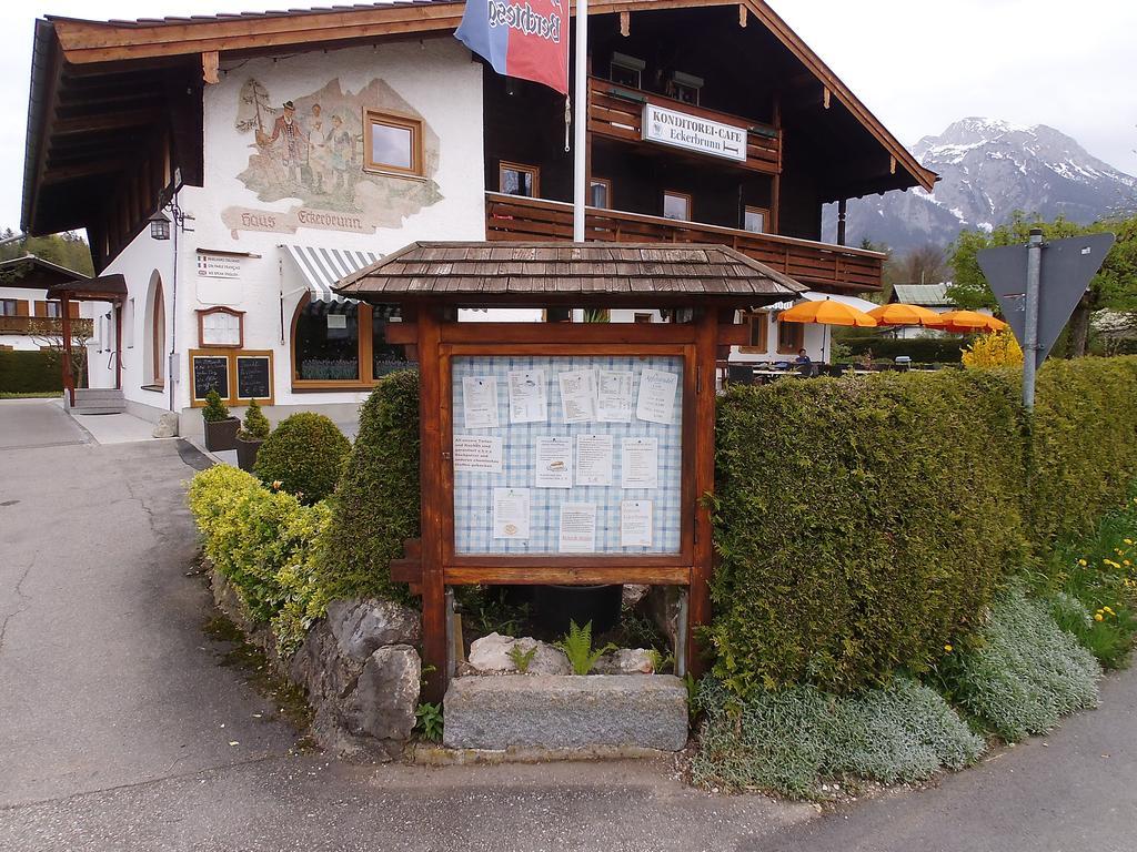 Cafe Pension Eckerbrunn Schönau am Königssee Exteriör bild
