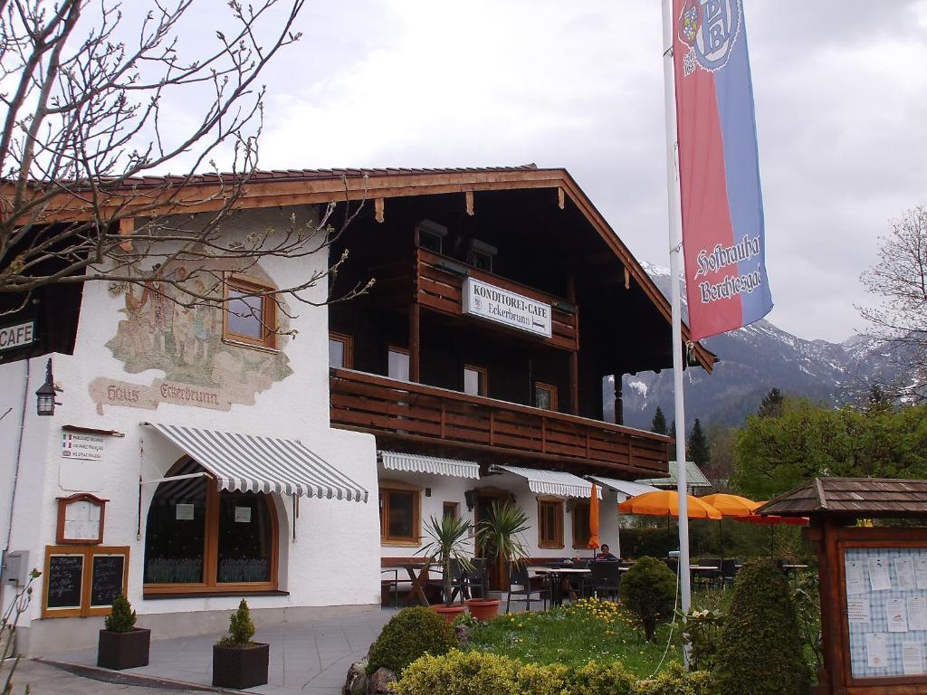 Cafe Pension Eckerbrunn Schönau am Königssee Exteriör bild